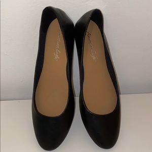 American Eagle flats BLACK US SIZE 8 1/2